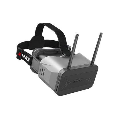 EMAX Tinyhawk 3 Plus Freestyle Drone RTF Kit Listo Para Volar FPV Analógico Drone Mini Racing Quadcopter Marco Duradero de Fibra de Carbono con Gafas y Transmisor para Niños Adultos y Principiantes