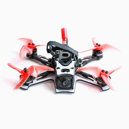 EMAX Tinyhawk 3 Plus Freestyle Drone RTF Kit Listo Para Volar FPV Analógico Drone Mini Racing Quadcopter Marco Duradero de Fibra de Carbono con Gafas y Transmisor para Niños Adultos y Principiantes