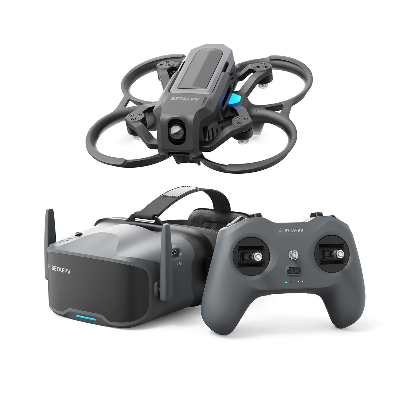 BETAFPV Aquila20 HD FPV Kit with 1080P Camera, Altitude Hold, DVR Function, Built-in P1 HD Digital VTX, Supported 3 Modes, 2S Propulsion System Remote Controller Drone Quadcopter for FPV Beginner