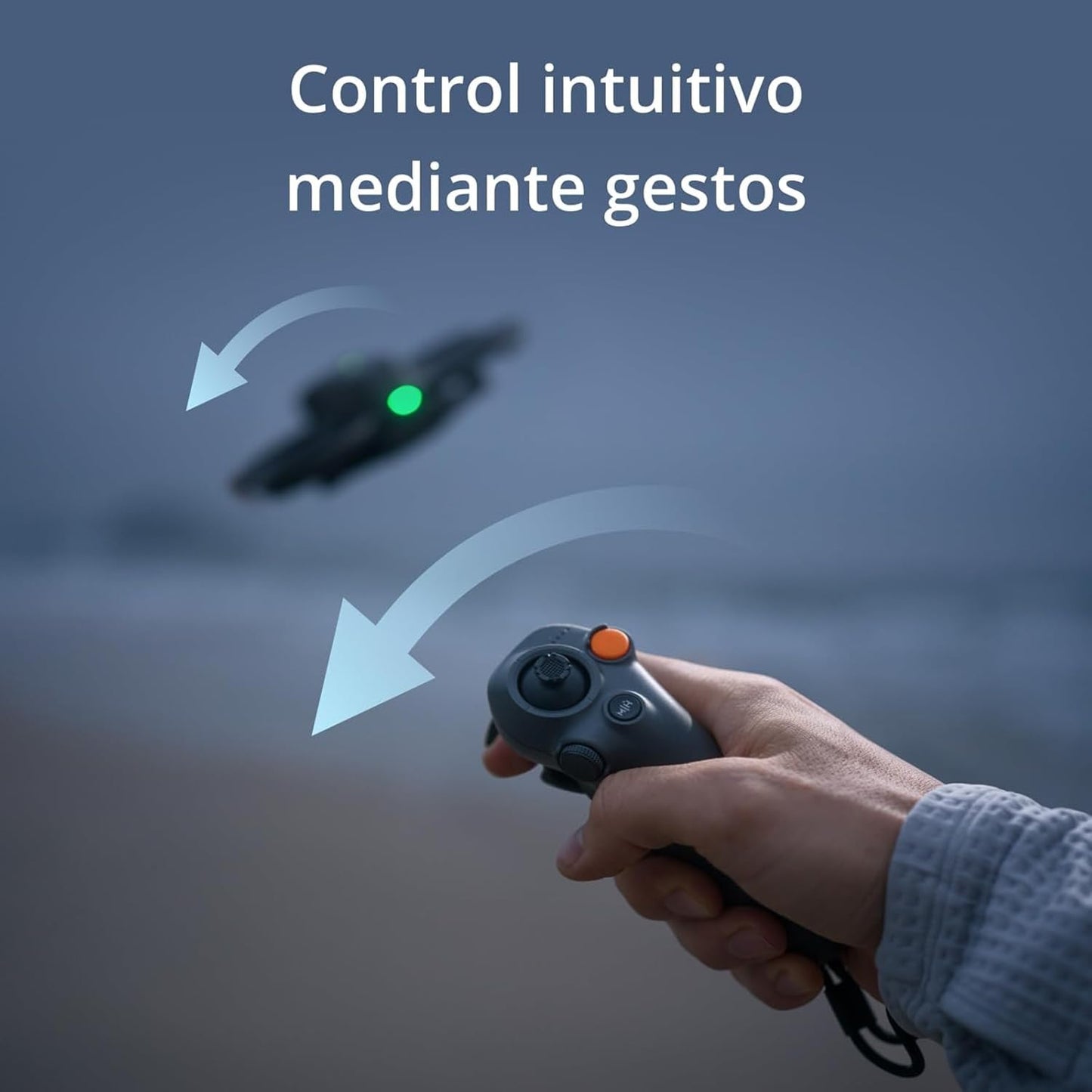 DJI Pack Avata 2 Vuela Más (1 batería), dron FPV con cámara 4K, vuelo inmersivo, protector de hélices integrado, sencillo flip/roll, Goggles 3 y RC Motion 3 incluidos, con cámara de contenido en POV