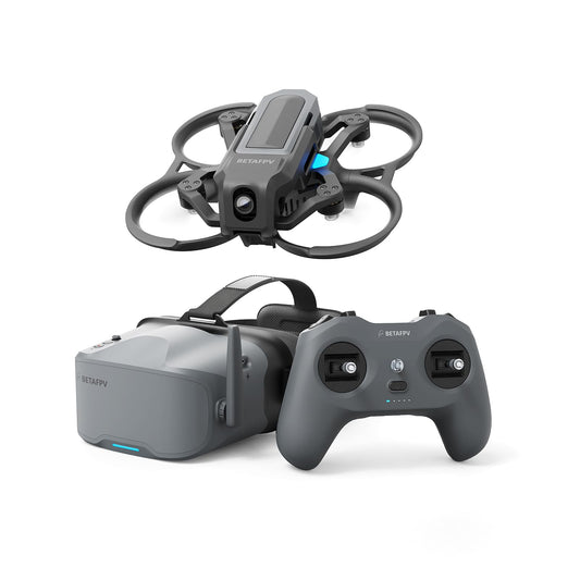 BETAFPV Aquila20 FPV Kit with Altitude Hold Stable Hover, LiteRadio 4 SE Radio Transmitter, VR04 Goggles DVR Supported, 3 Modes 2S Propulsion System Drone RTF for FPV Beginner Fly Indoor Outdoor