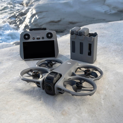 Pack DJI Avata 360 Vuela Más (RC 2), dron 360° con imagen 360° de 1 pulgada 8K para FPV y filmación aérea, dron con cámara 360° con protector de hélices. Incluye RC 2 y tres baterías.