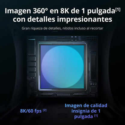 Pack DJI Avata 360 Vuela Más (RC 2), dron 360° con imagen 360° de 1 pulgada 8K para FPV y filmación aérea, dron con cámara 360° con protector de hélices. Incluye RC 2 y tres baterías.