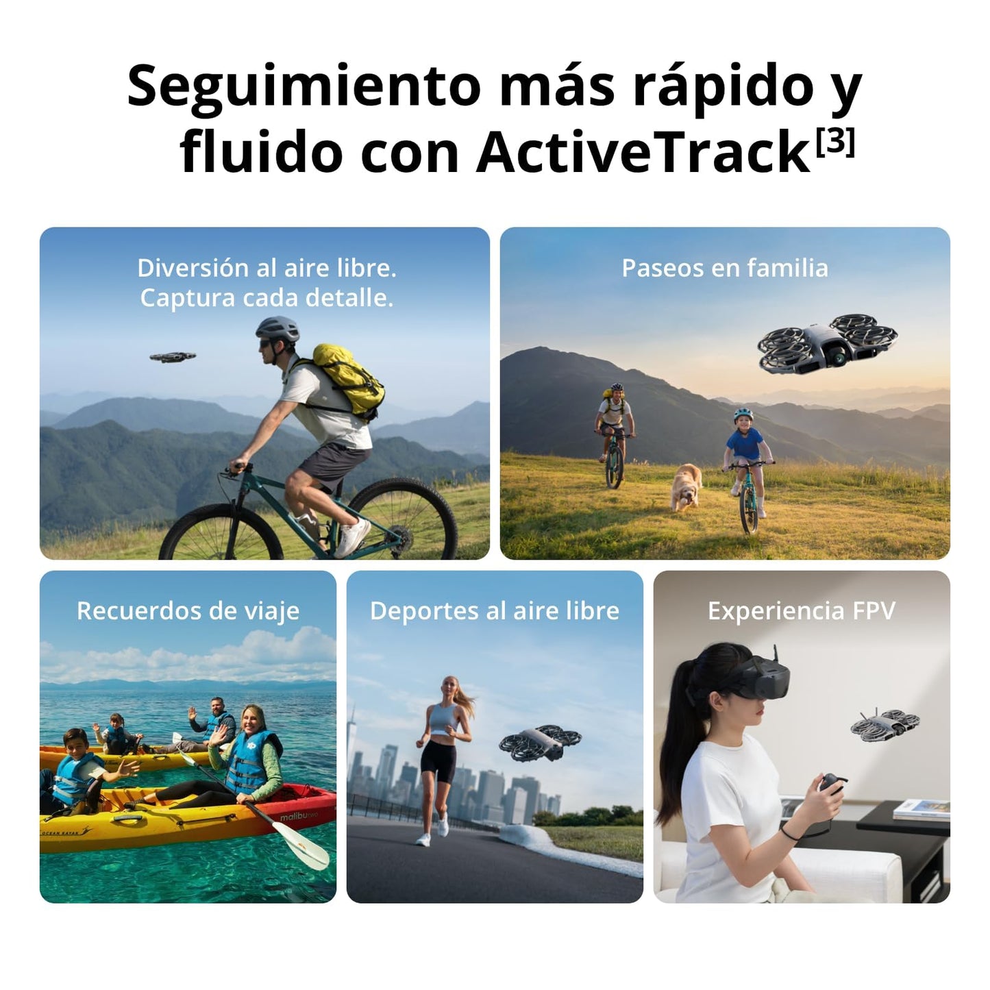 Pack DJI Neo 2 Motion: Dron 4K FPV para Principiantes con RC Motion 3, Goggles N3, 3 Baterías + Bundle 2 (Incluye Luz Estroboscópica, Adaptador y Set de Limpieza)