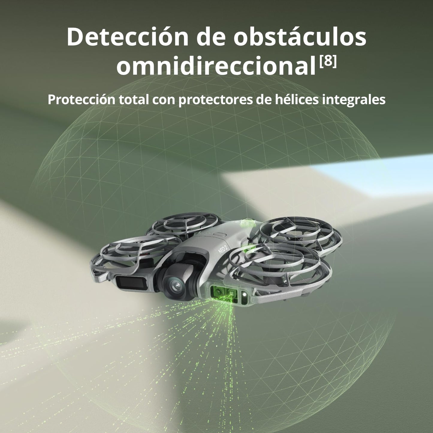 Pack DJI Neo 2 Motion: Dron 4K FPV para Principiantes con RC Motion 3, Goggles N3, 3 Baterías + Bundle 2 (Incluye Luz Estroboscópica, Adaptador y Set de Limpieza)